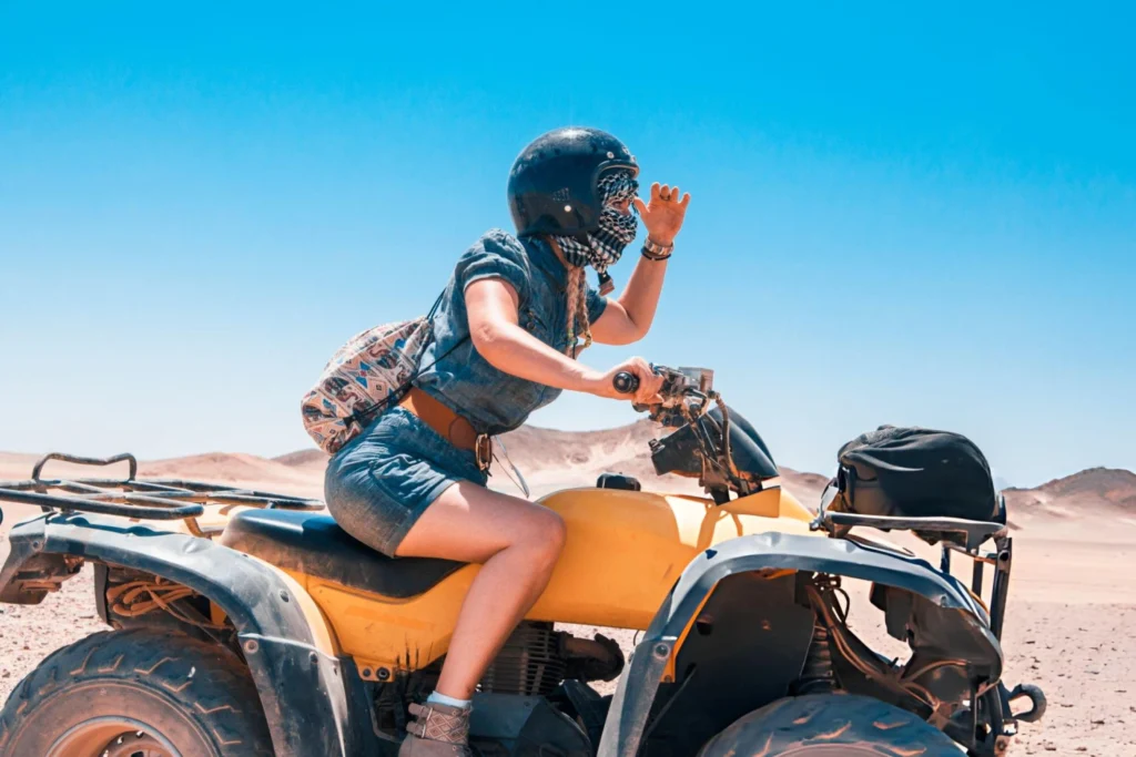 Hurghada Super Safari Desert Adventure with Quad, Jeep, Camel, BBQ & Show